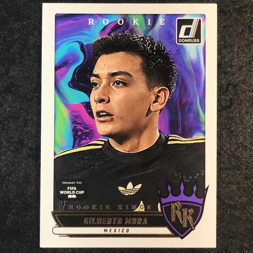 2025-26 Donruss Road to FIFA World Cup GILBERTO MORA Rookie Kings Silver #10