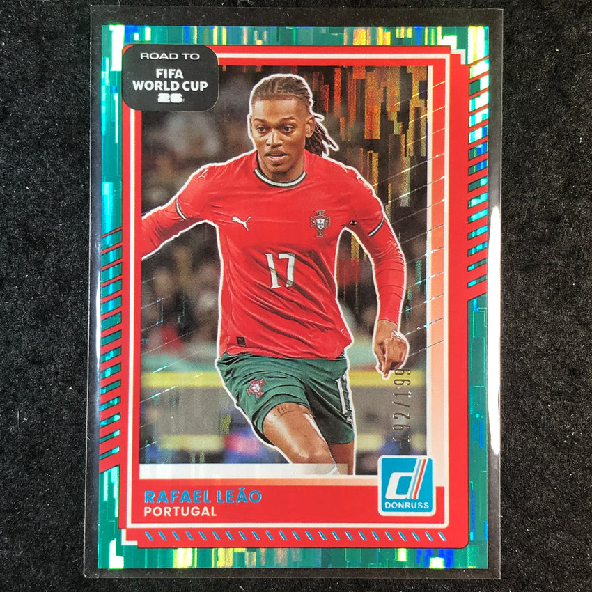 2025-26 Donruss Road to FIFA World Cup RAFAEL LEAO Base Teal /199 #84