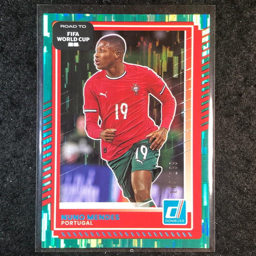 2025-26 Donruss Road to FIFA World Cup NUNO MENDES Base Teal /199 #92