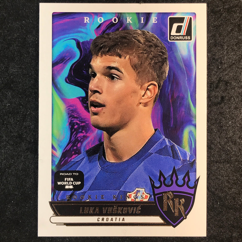 2025-26 Donruss Road to FIFA World Cup LUKA VUSKOVIC Rookie Kings Silver #17