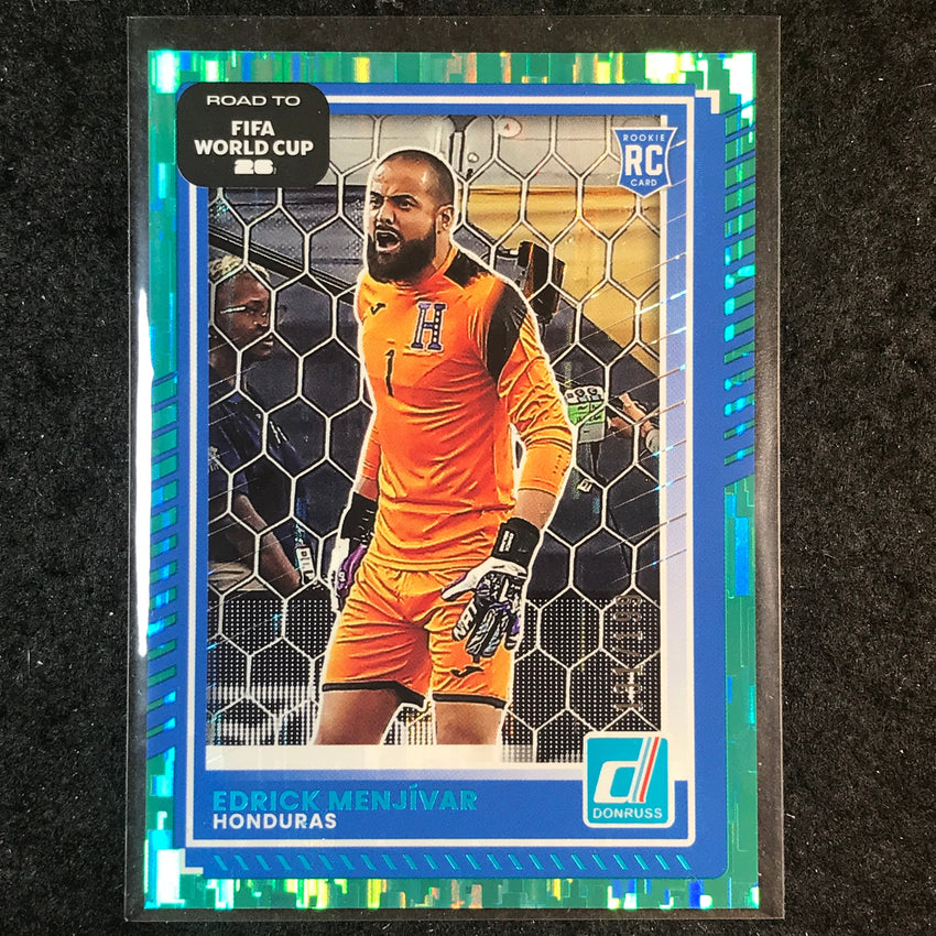 2025-26 Donruss Road to World Cup EDRICK MENJIVAR Rookie Base Teal /199 #106