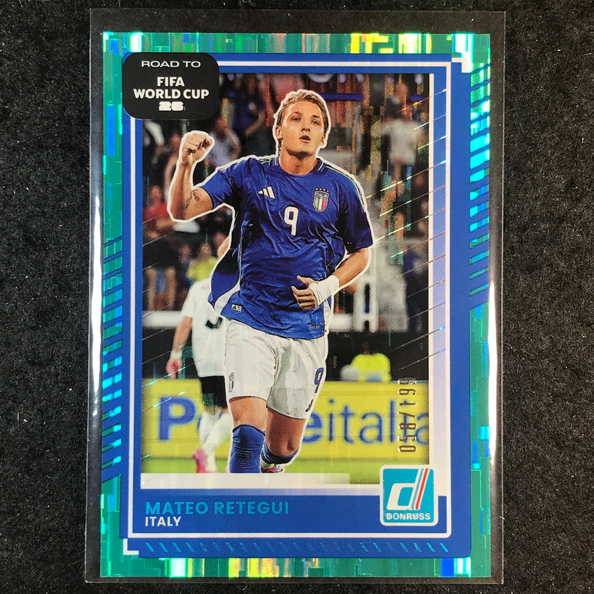 2025-26 Donruss Road to FIFA World Cup MATEO RETEGUI Base Teal /199 #115
