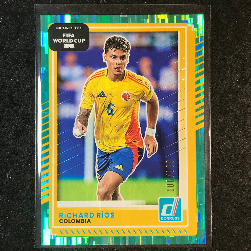 2025-26 Donruss Road to FIFA World Cup RICHARD RIOS Base Teal /199 #126