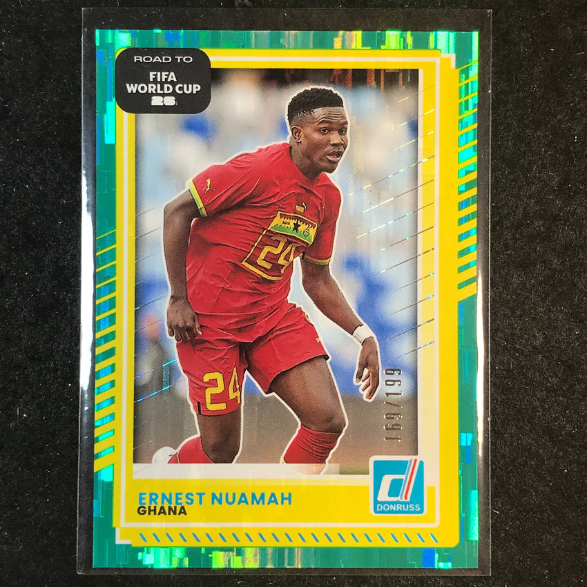 2025-26 Donruss Road to FIFA World Cup ERNEST NUAMAH Base Teal /199 #129