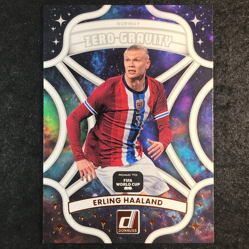 2025-26 Donruss Road to FIFA World Cup ERLING HAALAND Zero Gravity Bronze #2