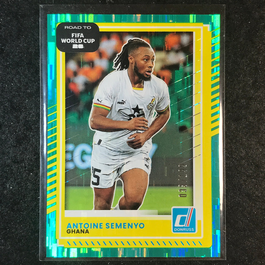 2025-26 Donruss Road to FIFA World Cup ANTOINE SEMENYO Base Teal /199 #131