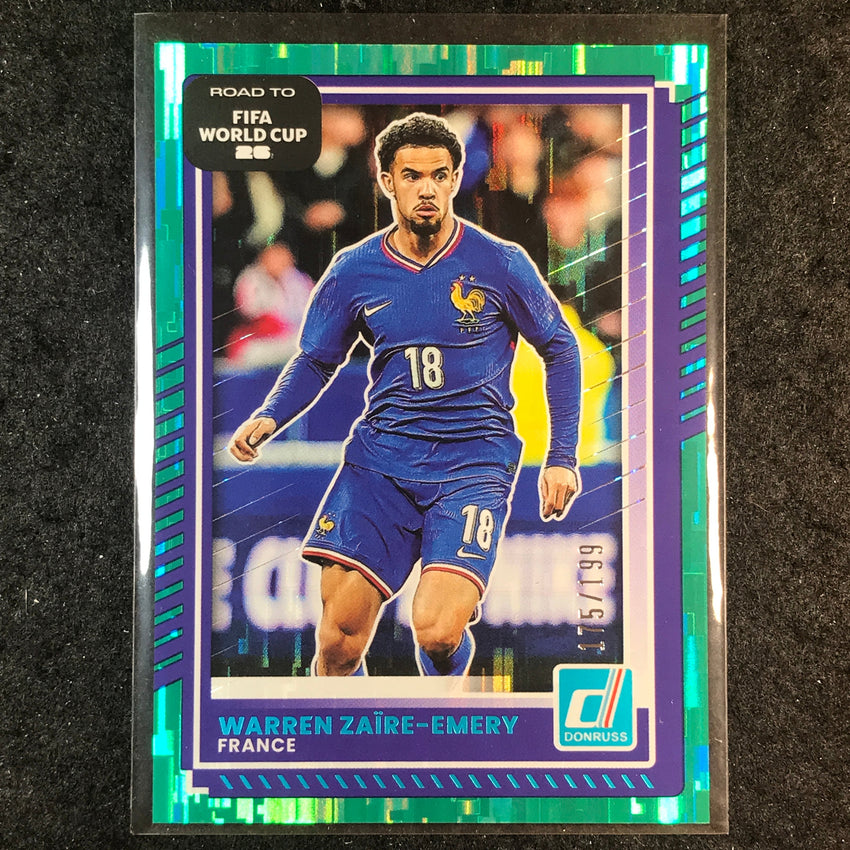 2025-26 Donruss Road to FIFA World Cup WARREN ZAIRE-EMERY Base Teal /199 #149