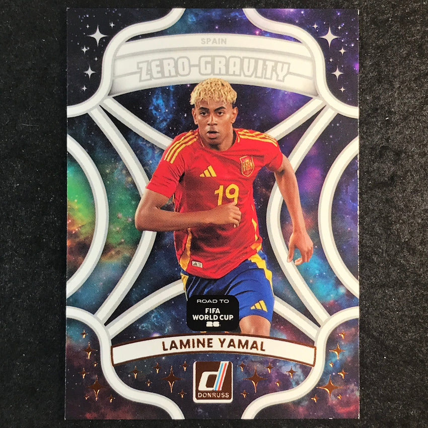 2025-26 Donruss Road to FIFA World Cup LAMINE YAMAL Zero Gravity Bronze #10