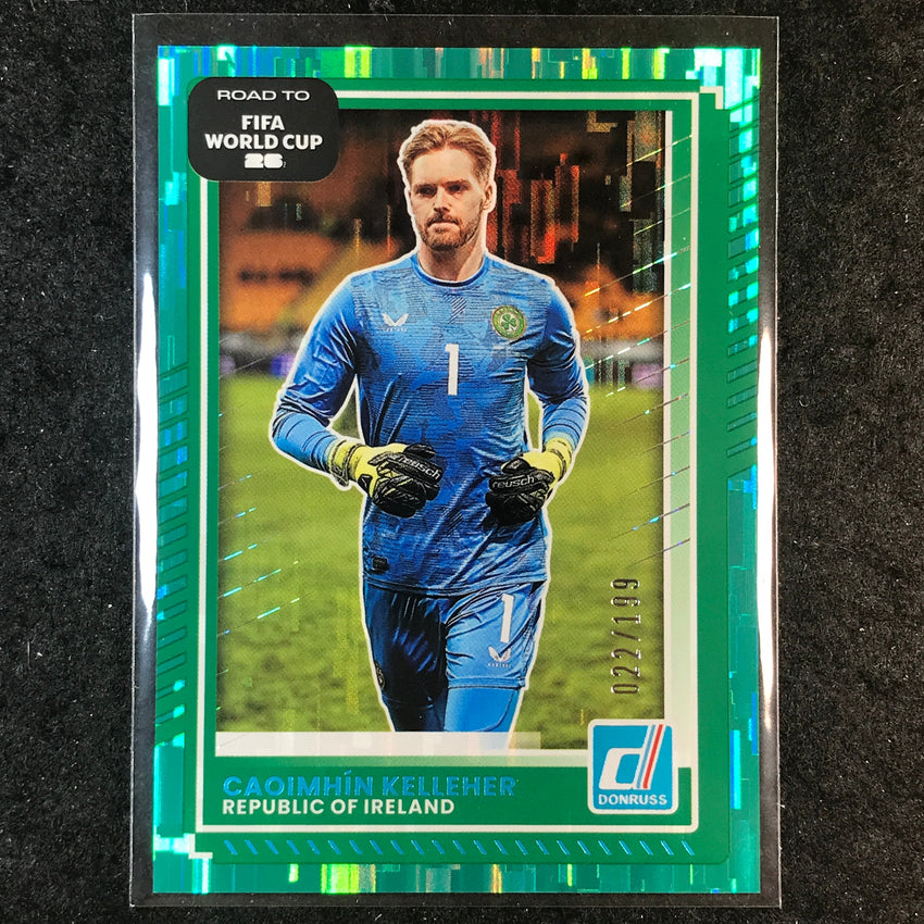2025-26 Donruss Road to FIFA World Cup CAOIMHIN KELLEHER Base Teal /199 #172