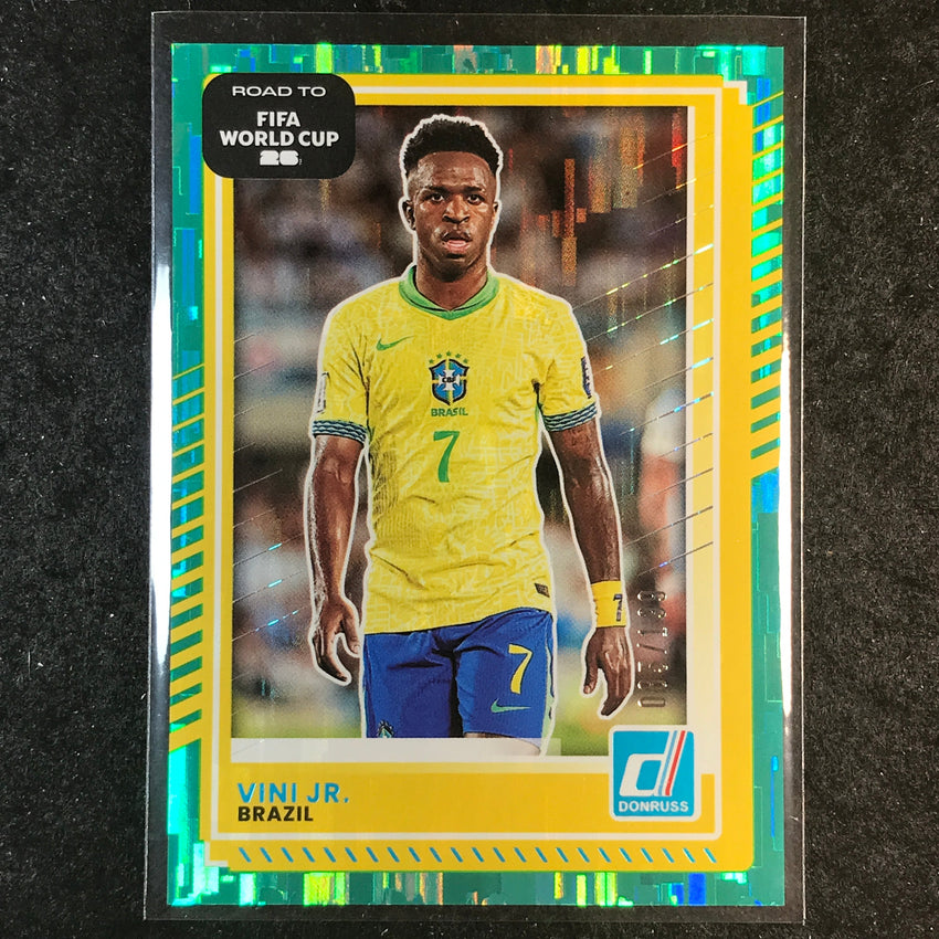2025-26 Donruss Road to FIFA World Cup VINI JR. Base Teal /199 #179