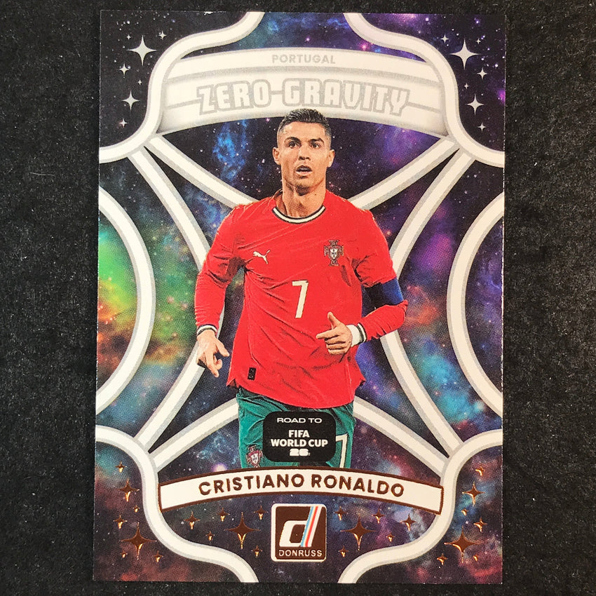 2025-26 Donruss Road to FIFA World Cup CRISTIANO RONALDO Zero Gravity Bronze #20