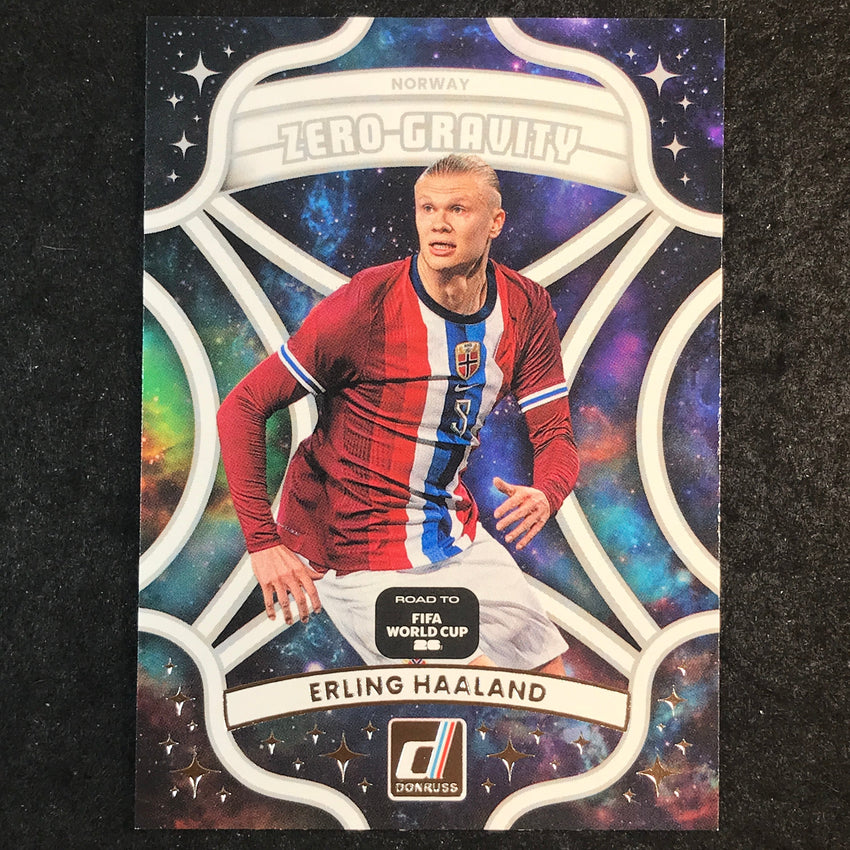 2025-26 Donruss Road to FIFA World Cup ERLING HAALAND Zero Gravity Silver #2