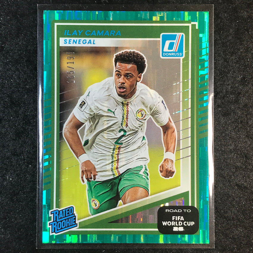 2025-26 Donruss Road to FIFA World Cup ILAY CAMARA Rated Rookie Teal /199 #237