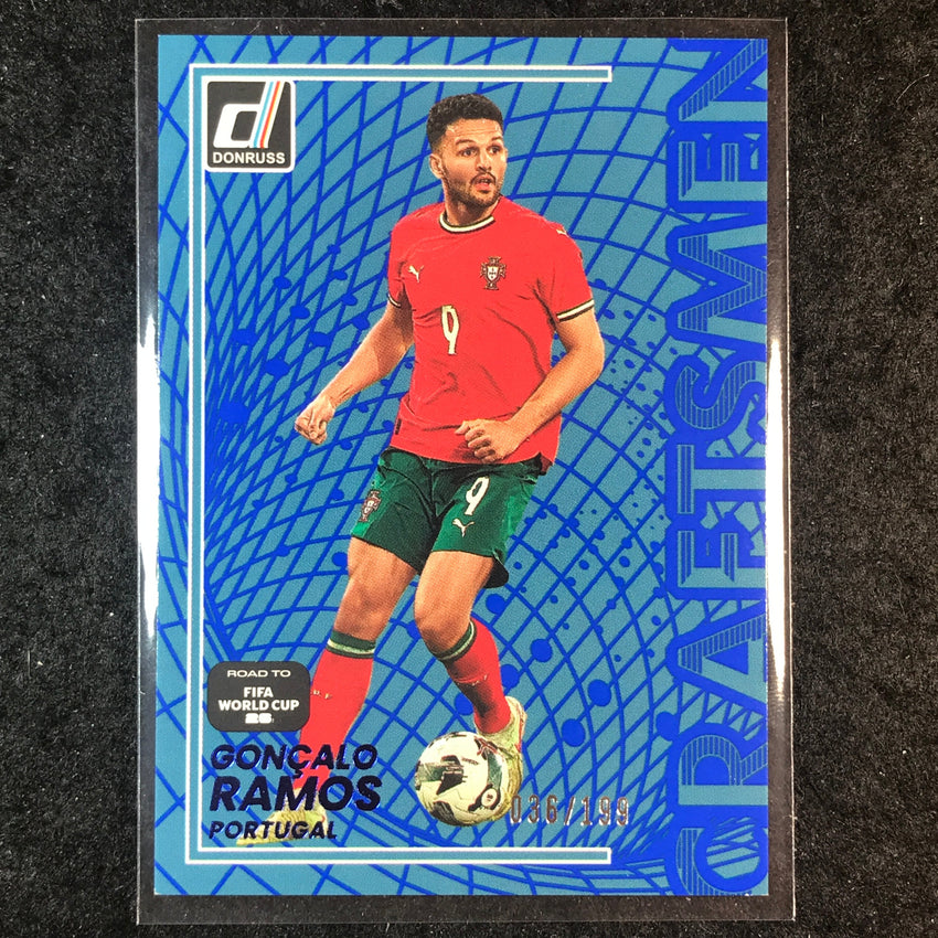 2025-26 Donruss Road to FIFA World Cup GONCALO RAMOS Craftsmen Blue 36/199 #20