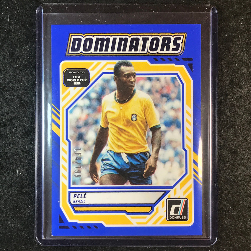 2025-26 Donruss Road to FIFA World Cup PELE Dominators Blue 164/199 #25