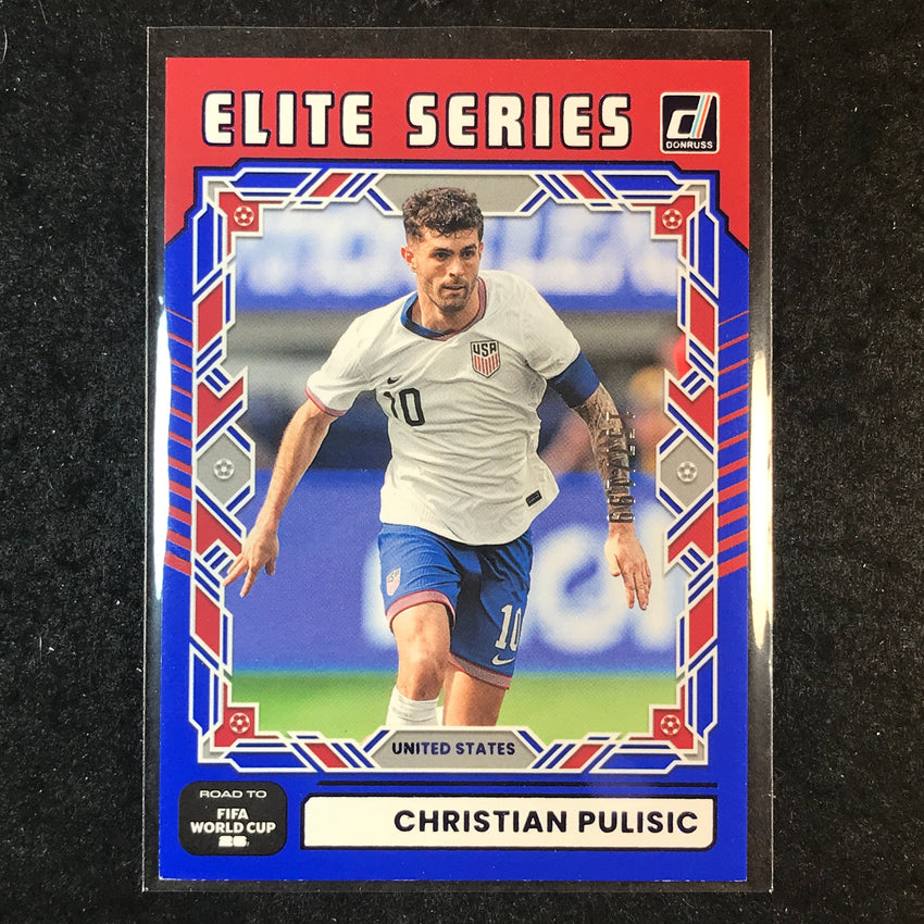 2025-26 Donruss Road to World Cup CHRISTIAN PULISIC Elite Series Blue 157/199 #3