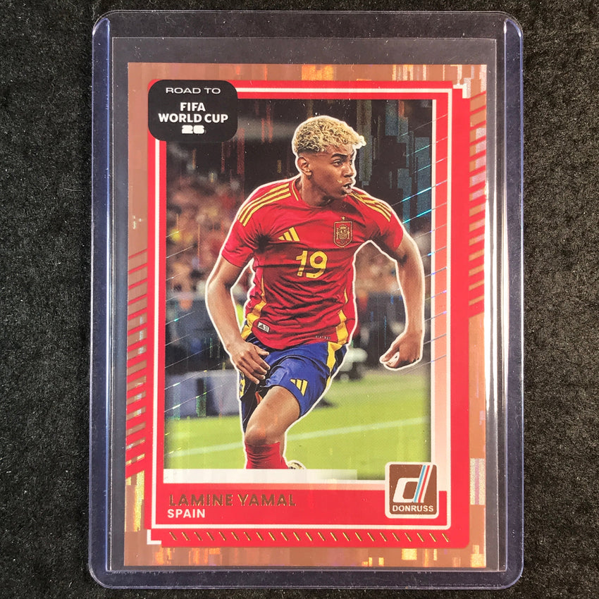 2025-26 Donruss Road to FIFA World Cup LAMINE YAMAL Base Bronze #10