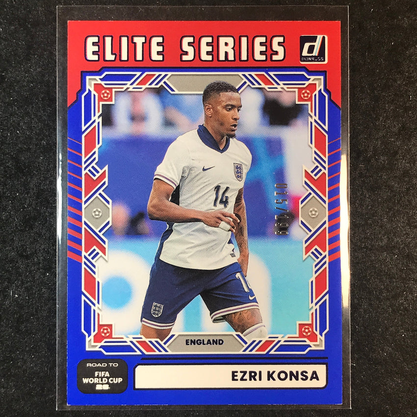 2025-26 Donruss Road to FIFA World Cup EZRI KONSA Elite Series Blue 15/199 #15