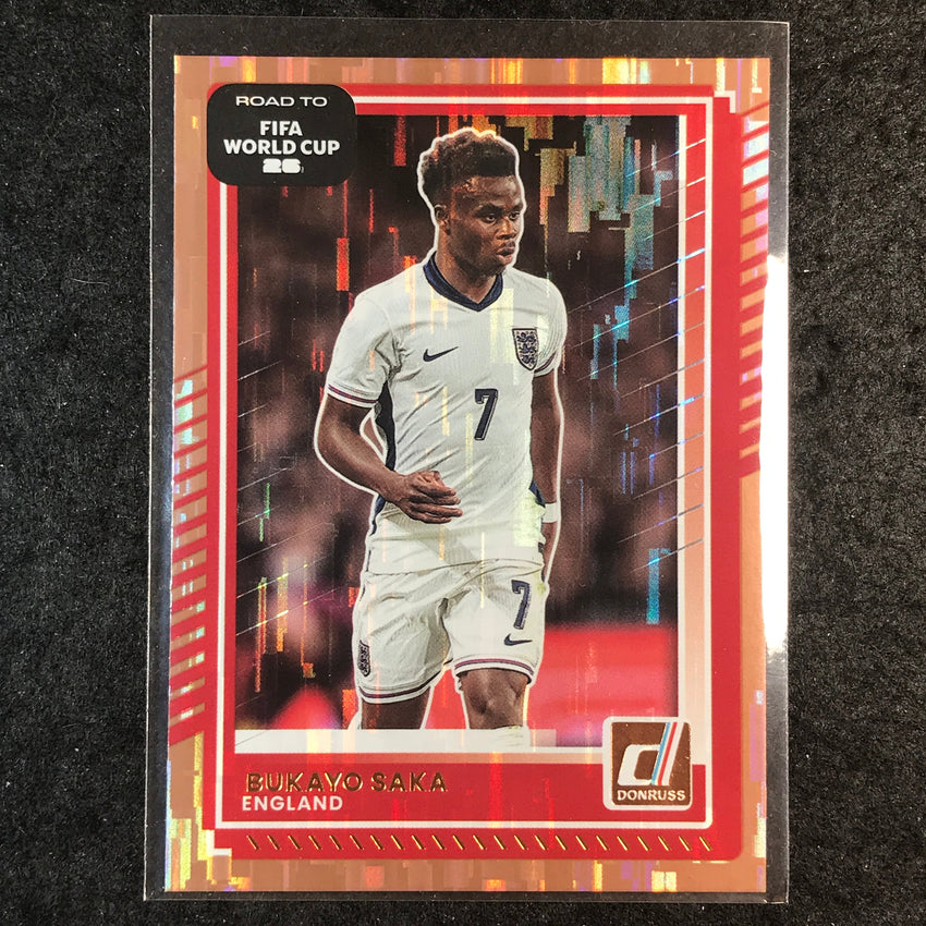 2025-26 Donruss Road to FIFA World Cup BUKAYO SAKA Base Bronze #65