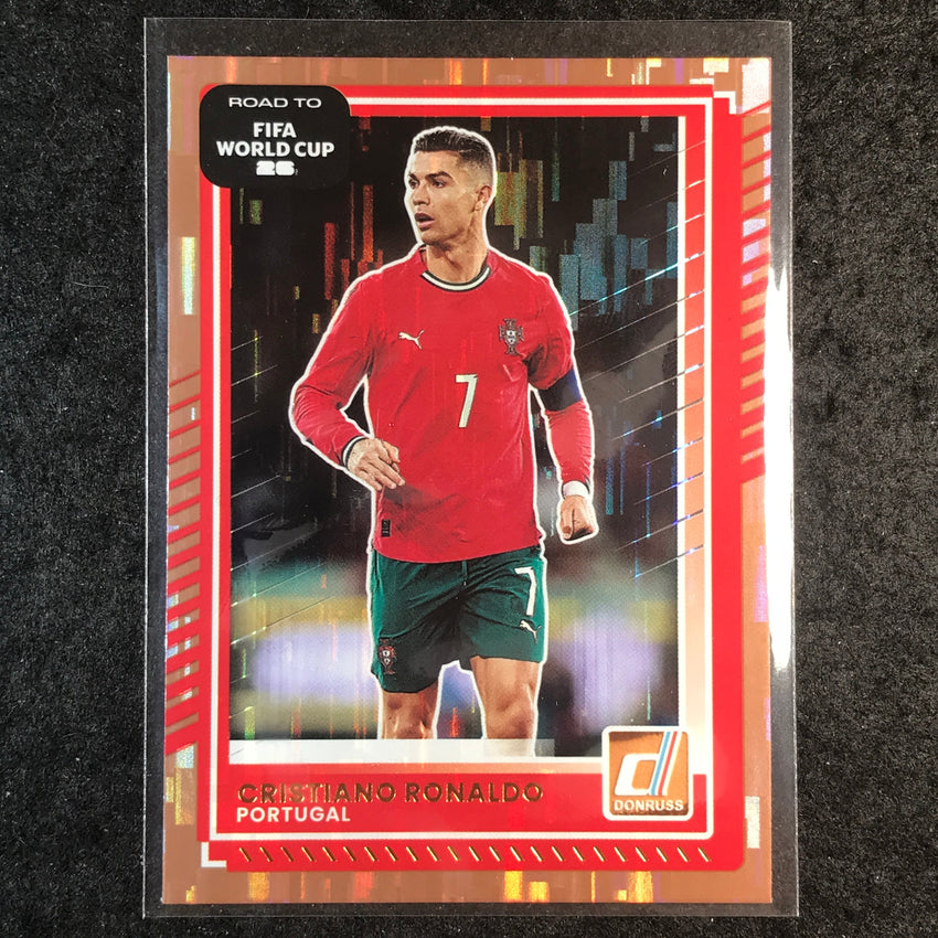2025-26 Donruss Road to FIFA World Cup CRISTIANO RONALDO Base Bronze #91