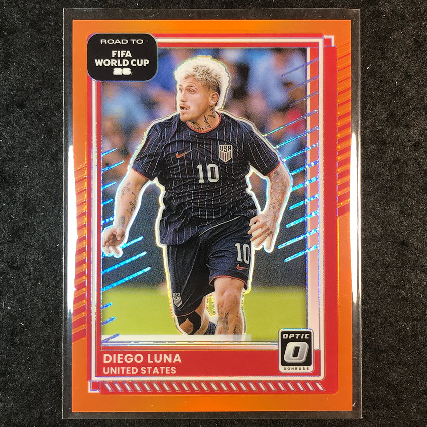2025-26 Donruss Road to FIFA World Cup DIEGO LUNA Optic Orange 53/99 #26