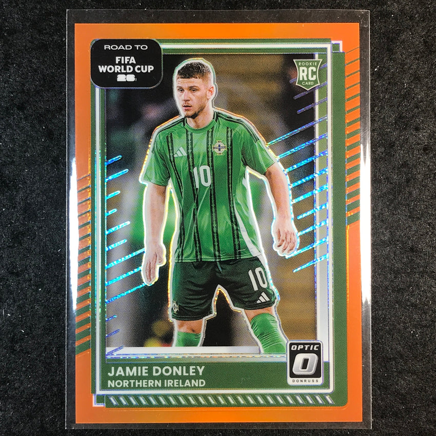 2025-26 Donruss Road to FIFA World Cup JAMIE DONLEY Optic Orange 1/99 #45