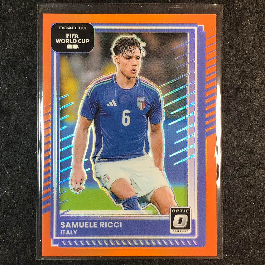 2025-26 Donruss Road to FIFA World Cup SAMUELE RICCI Optic Orange 13/99 #120