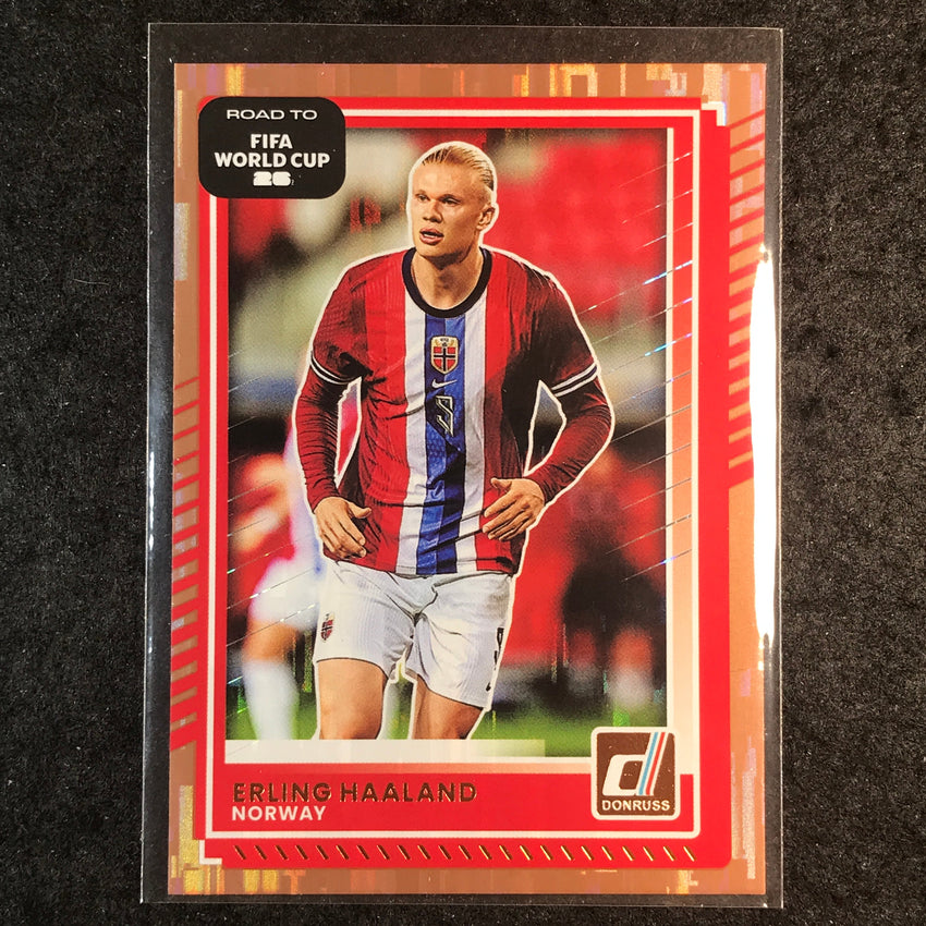 2025-26 Donruss Road to FIFA World Cup ERLING HAALAND Base Bronze #170