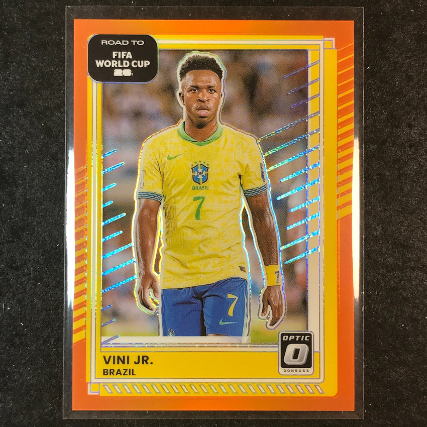 2025-26 Donruss Road to FIFA World Cup VINI JR. Optic Orange 47/99 #179