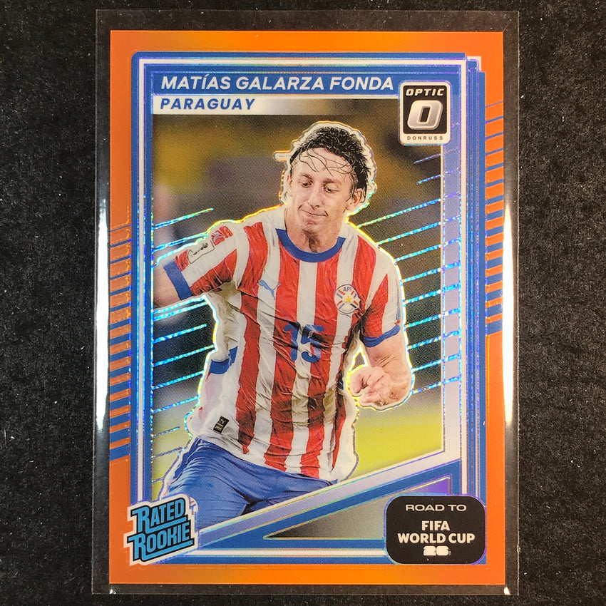 2025-26 Donruss Road to World Cup MATIAS GALARZA FONDA Rookie Optic Orange 65/99
