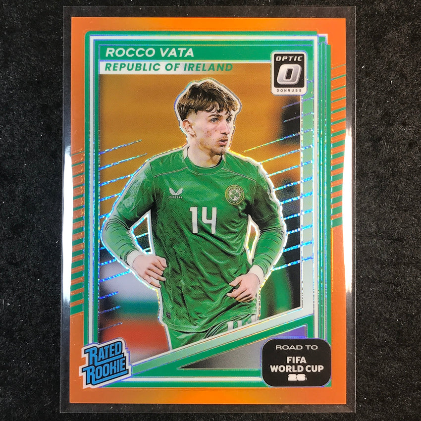 2025-26 Donruss Road to World Cup ROCCO VATA Rookie Optic Orange 69/99 #230
