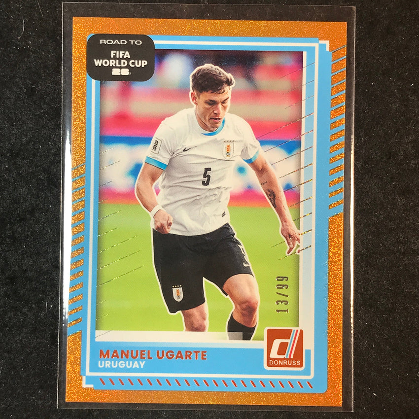 2025-26 Donruss Road to FIFA World Cup MANUEL UGARTE Base Orange 13/99 #49