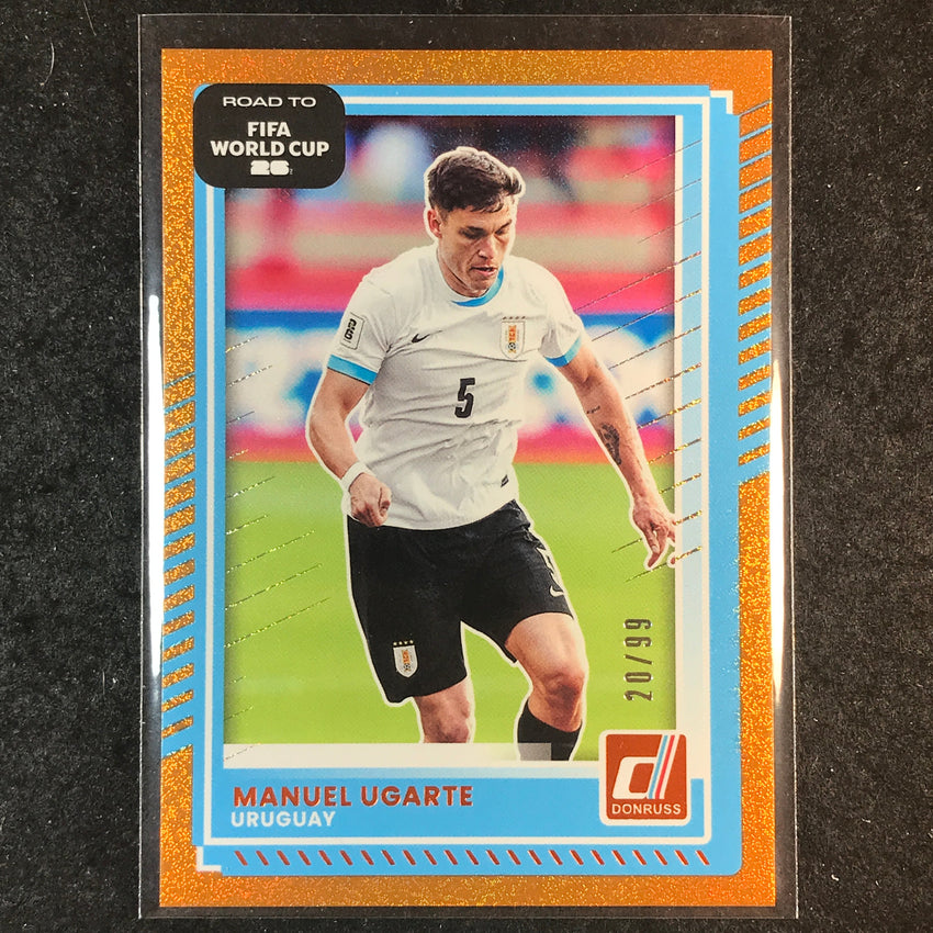 2025-26 Donruss Road to FIFA World Cup MANUEL UGARTE Base Orange 20/99 #49