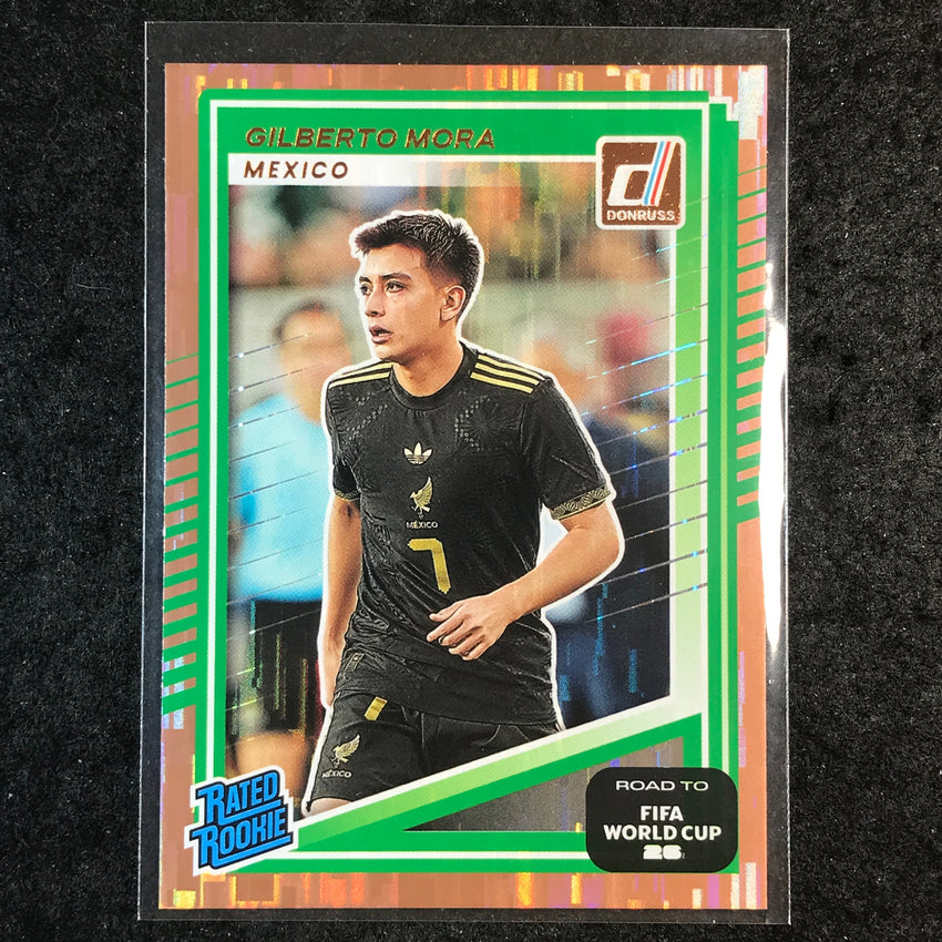 2025-26 Donruss Road to FIFA World Cup GILBERTO MORA Rated Rookie Bronze #214