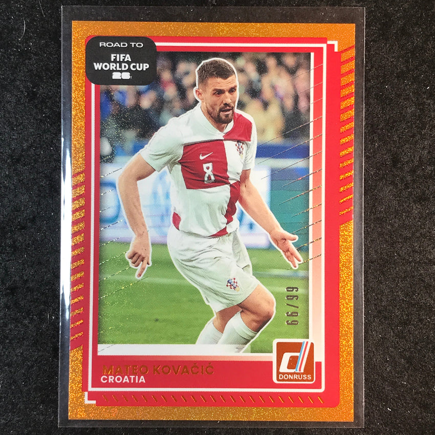 2025-26 Donruss Road to FIFA World Cup MATEO KOVACIC Base Orange 66/99 #59