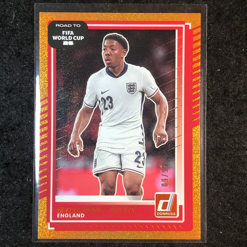 2025-26 Donruss Road to FIFA World Cup MYLES LEWIS-SKELLY Base Orange 9/99 #72