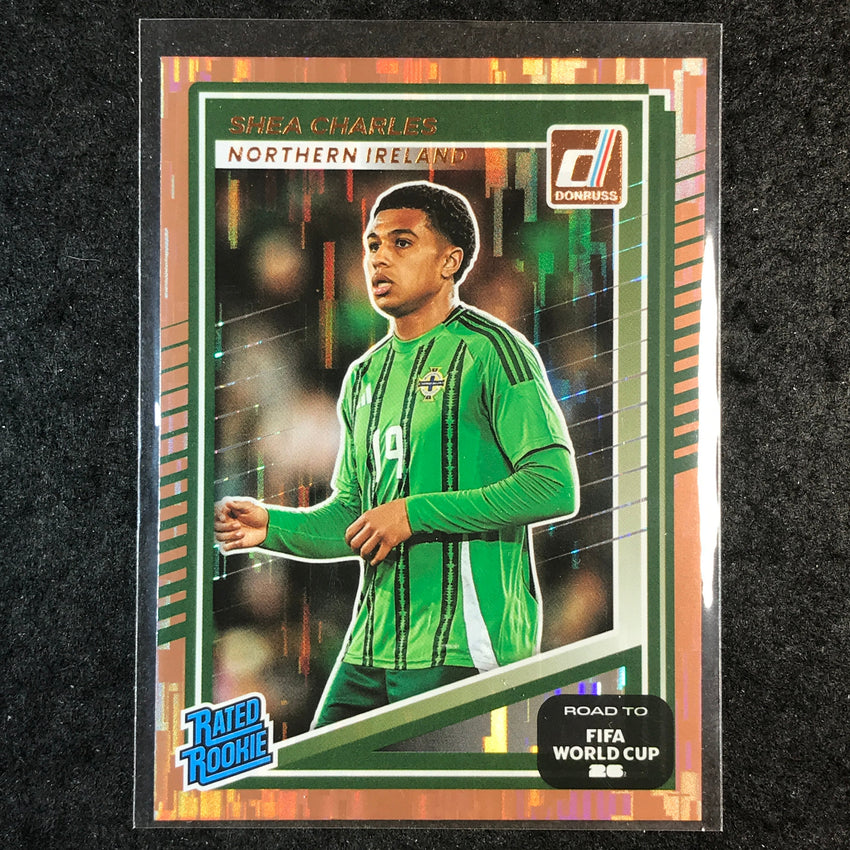 2025-26 Donruss Road to FIFA World Cup SHEA CHARLES Rated Rookie Bronze #222