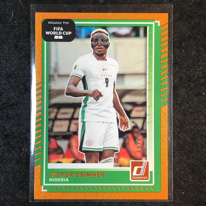 2025-26 Donruss Road to FIFA World Cup VICTOR OSIMHEN Base Orange 89/99 #190