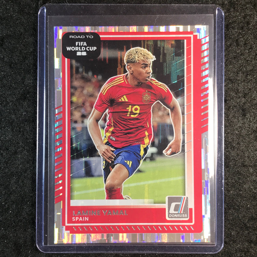 2025-26 Donruss Road to FIFA World Cup LAMINE YAMAL Base Silver #10