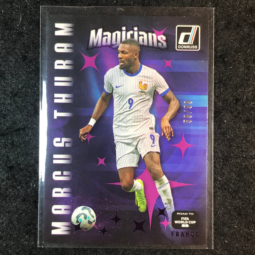 2025-26 Donruss Road to FIFA World Cup MARCUS THURAM Magicians Purple 59/99 #2