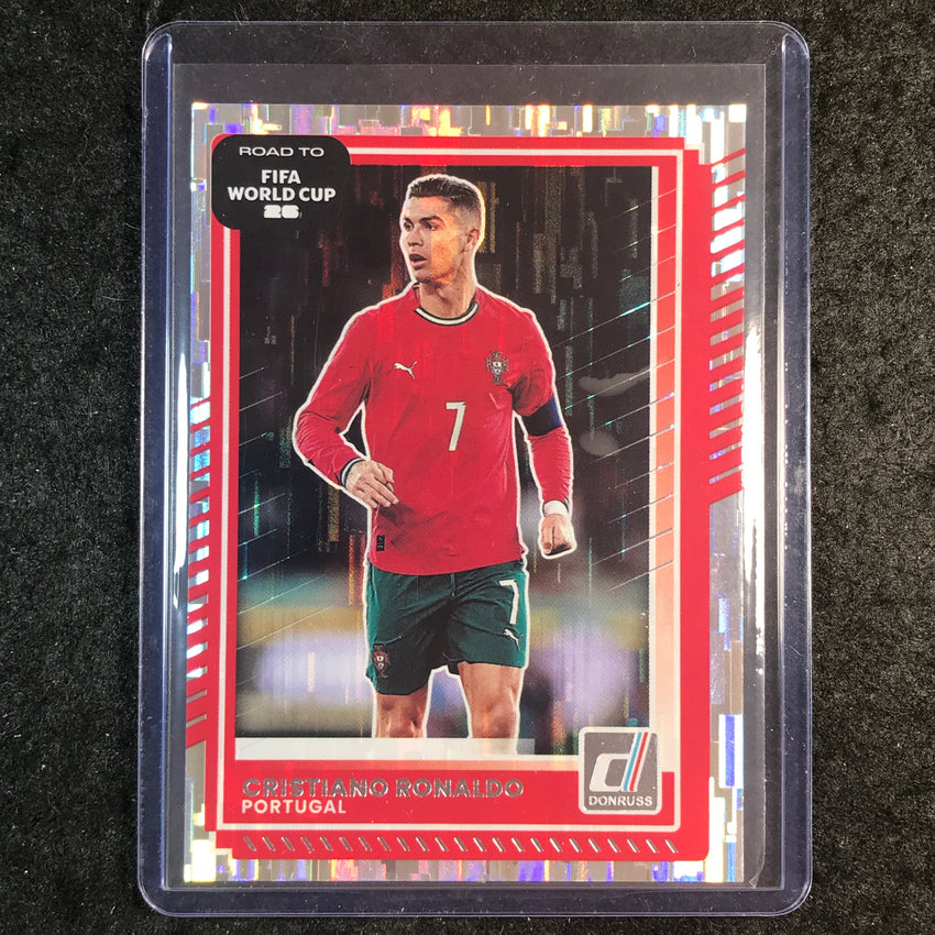 2025-26 Donruss Road to FIFA World Cup CRISTIANO RONALDO Base Silver #91