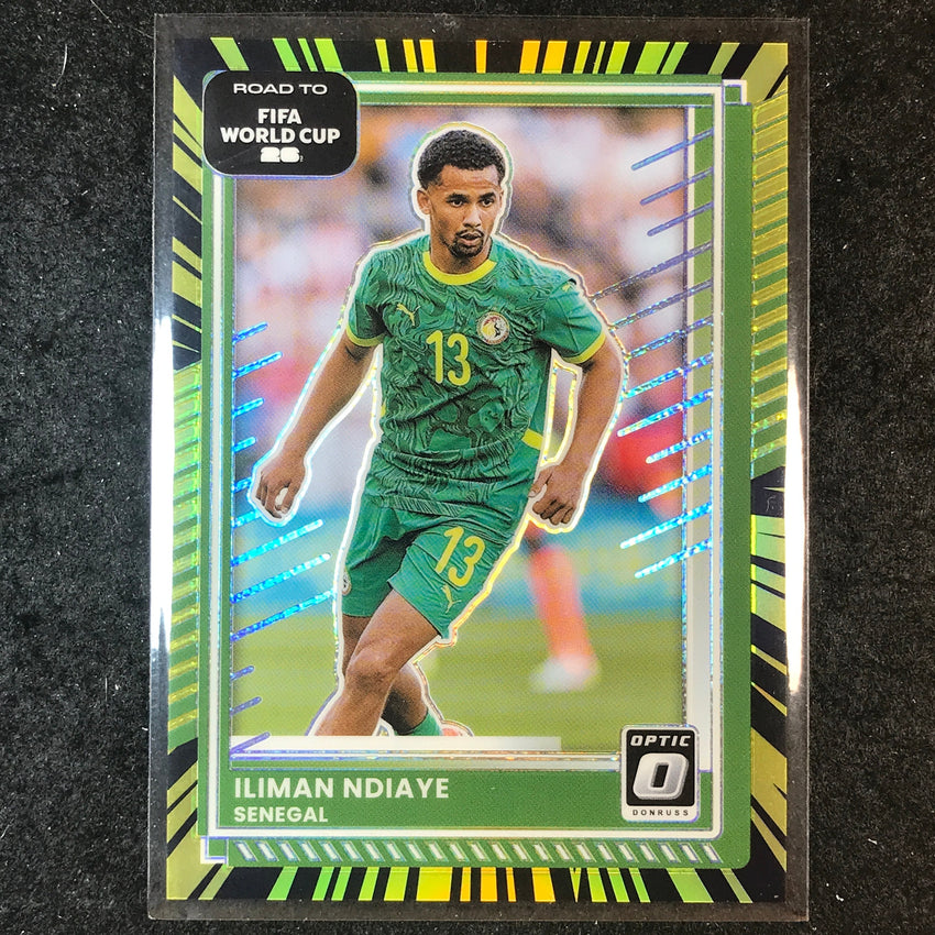 2025-26 Donruss Road to FIFA World Cup ILIMAN NDIAYE Optic Electricity 24/75 #5