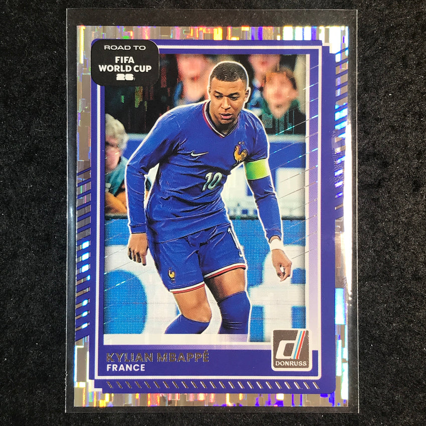 2025-26 Donruss Road to FIFA World Cup KYLIAN MBAPPE Base Silver #145