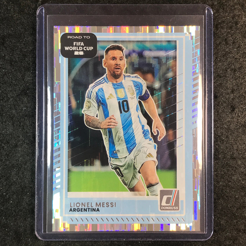 2025-26 Donruss Road to FIFA World Cup LIONEL MESSI Base Silver #154