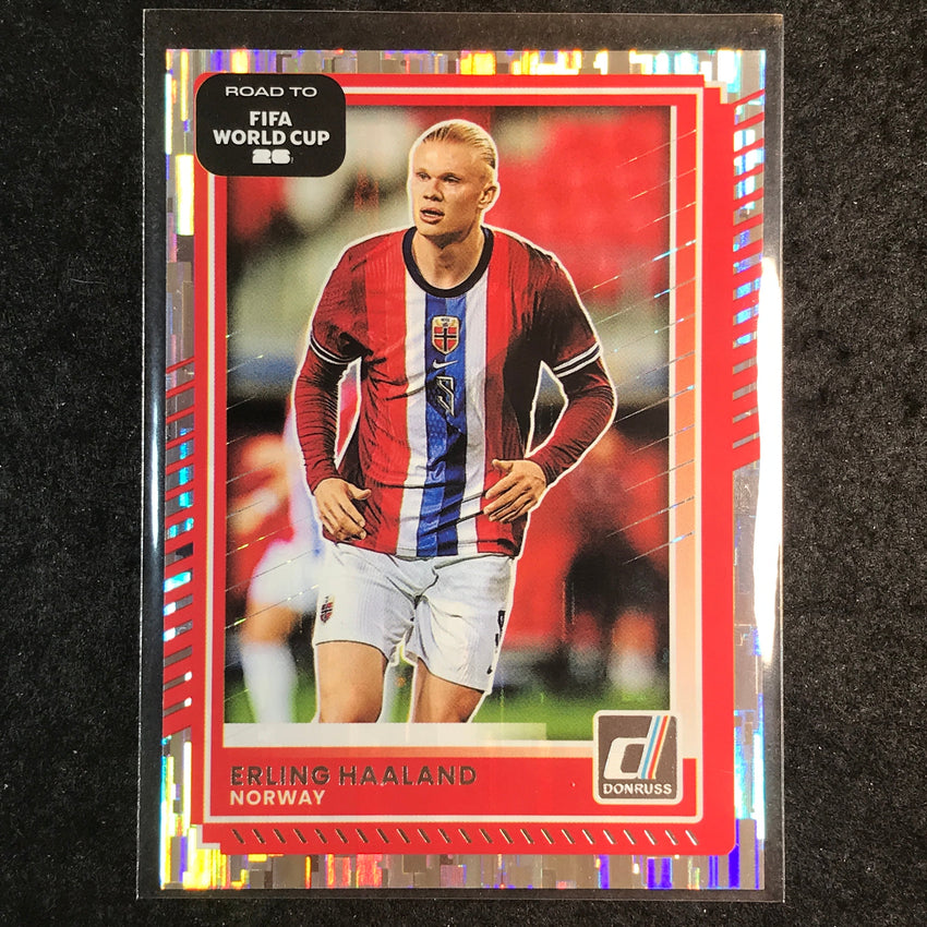 2025-26 Donruss Road to FIFA World Cup ERLING HAALAND Base Silver #170