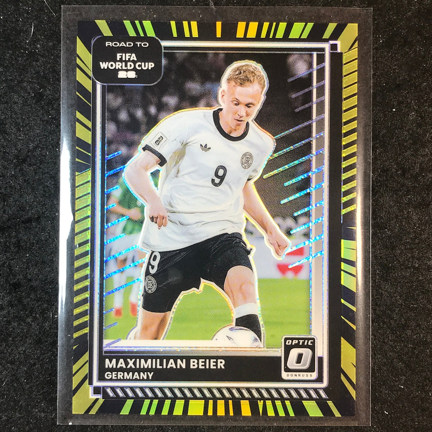 2025-26 Donruss Road to World Cup MAXIMILIAN BEIER Optic Electricity 36/75 #30