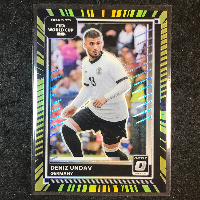 2025-26 Donruss Road to FIFA World Cup DENIZ UNDAV Optic Electricity 47/75 #33
