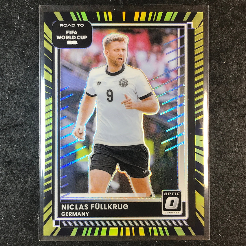 2025-26 Donruss Road to World Cup NICLAS FULLKRUG Optic Electricity 65/75 #35