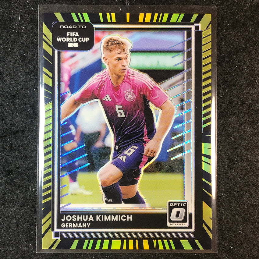 2025-26 Donruss Road to World Cup JOSHUA KIMMICH Optic Electricity 51/75 #39