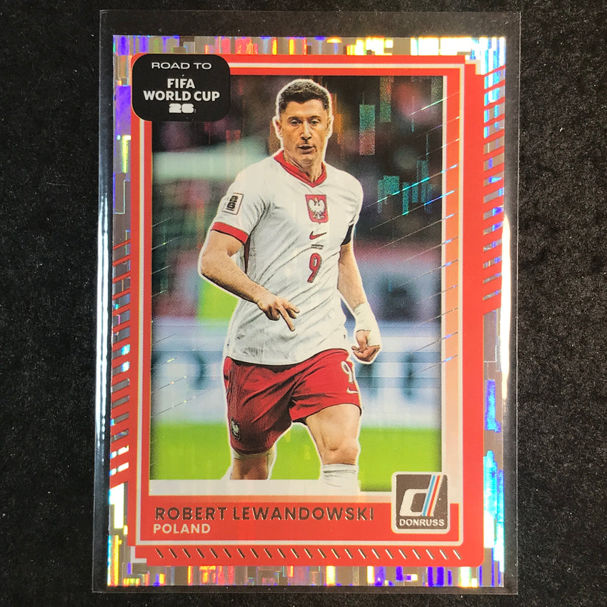 2025-26 Donruss Road to FIFA World Cup ROBERT LEWANDOWSKI Base Silver #197